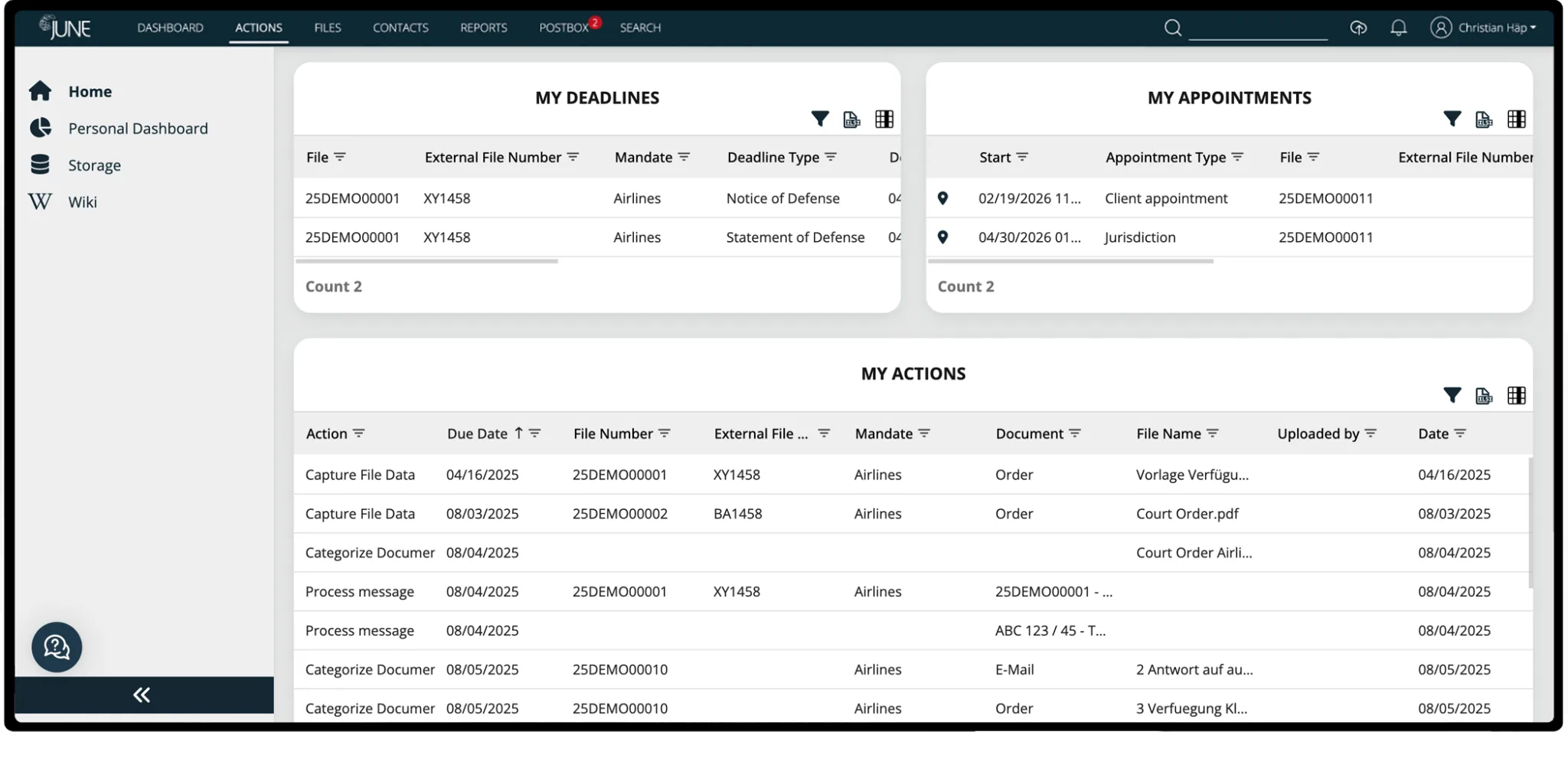 JUNE — Screenshots 2
