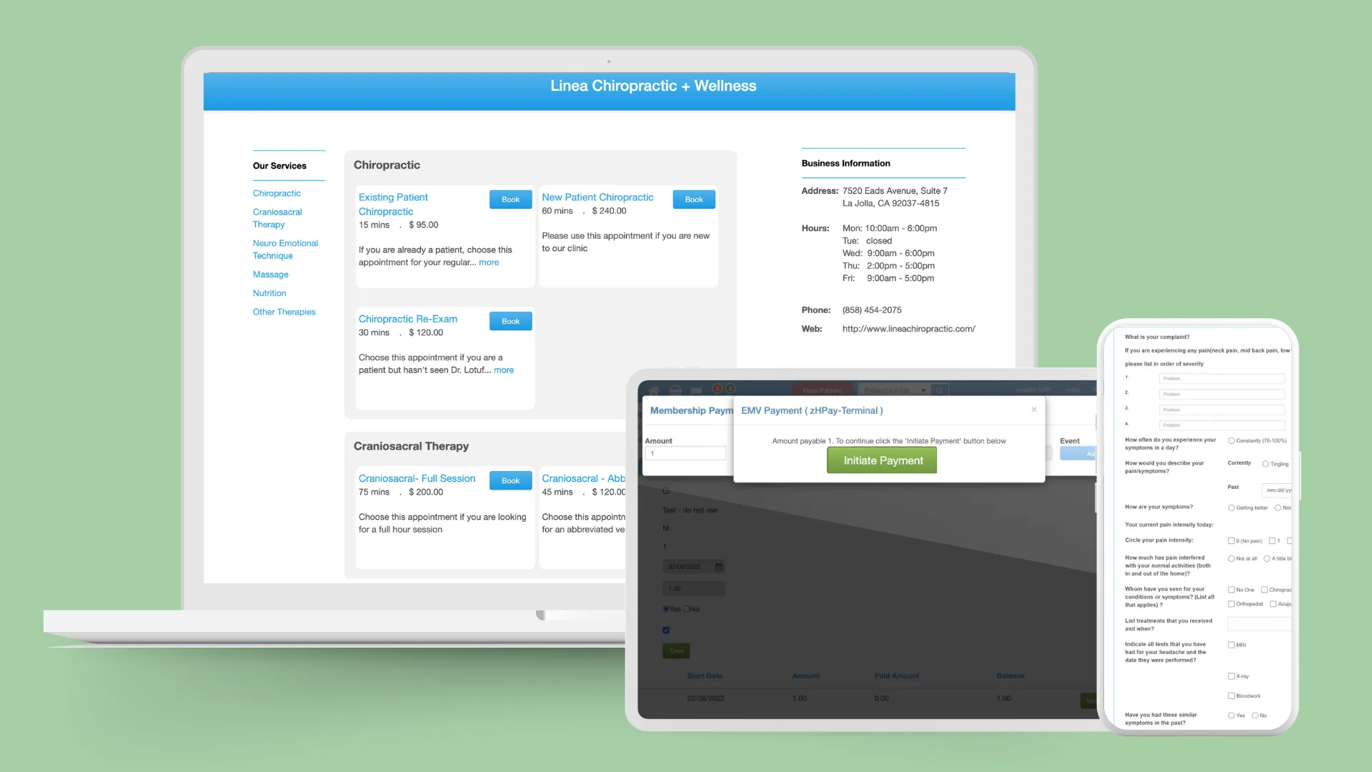 zHealth — Screenshots 1