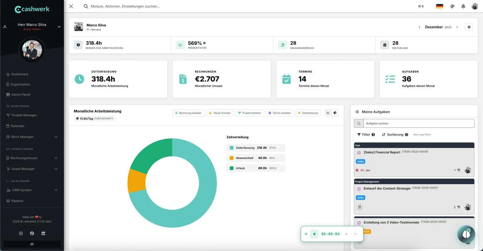 cashwerk.io — Screenshots 1