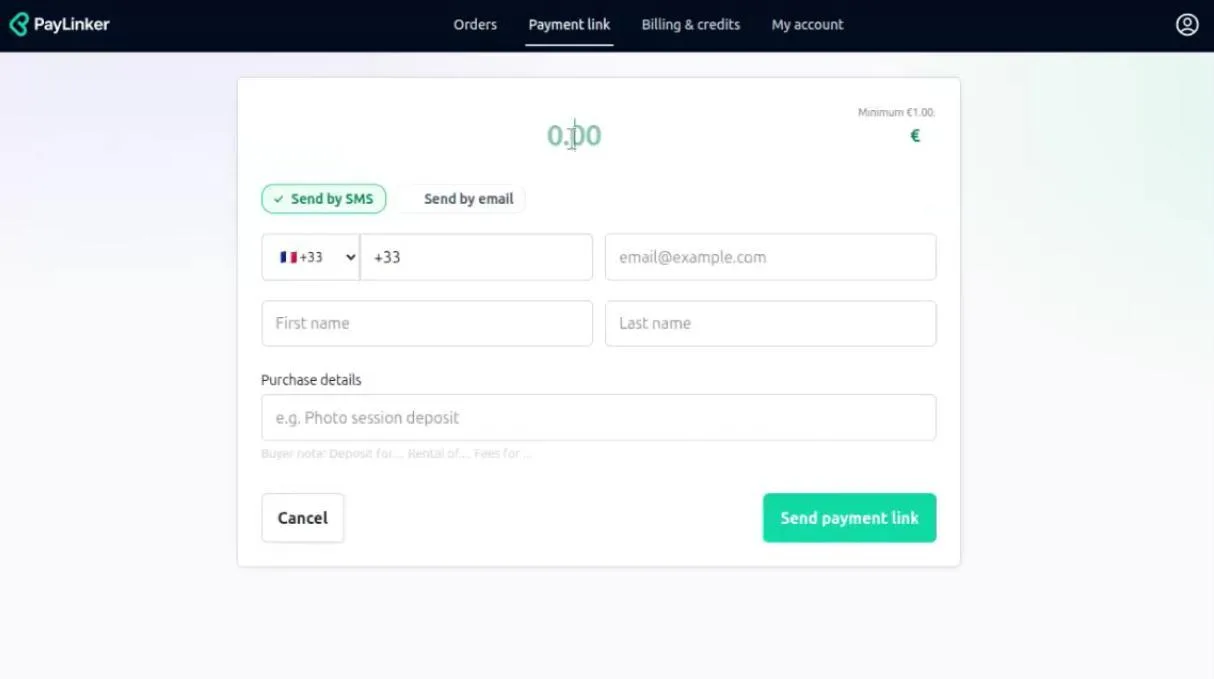Paylinker.fr — Screenshot 1
