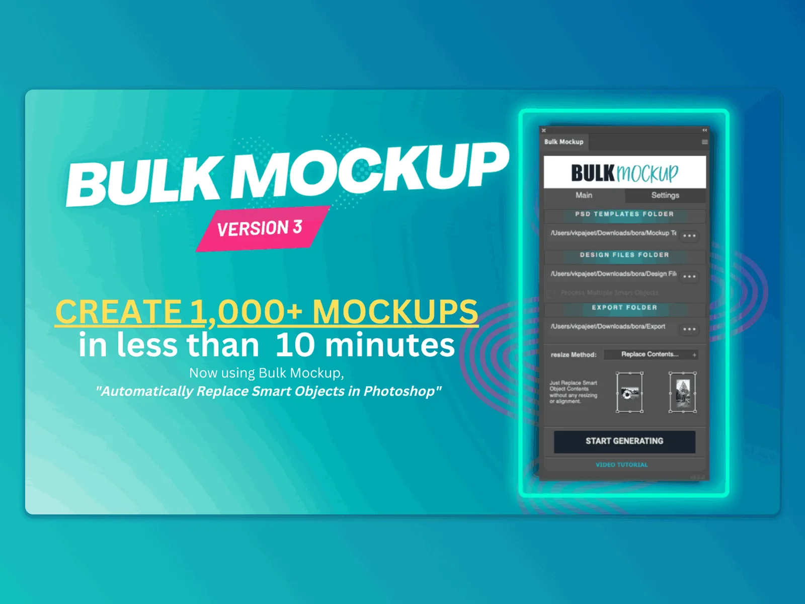 Bulk Mockup — Screenshots 1