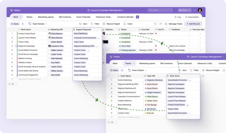 Zoho Tables — Screenshots 6