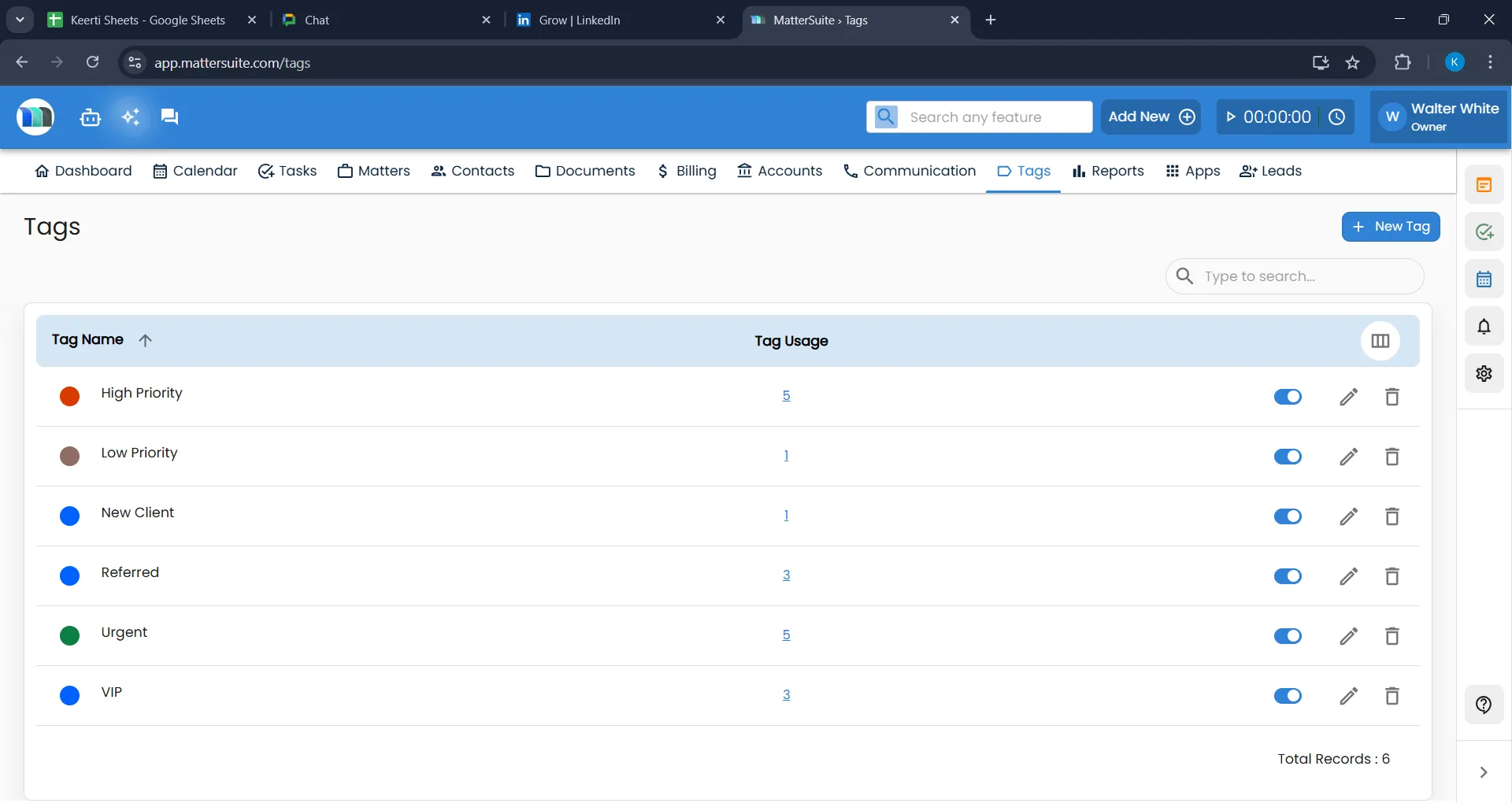 MatterSuite ELM Software — Screenshots 7