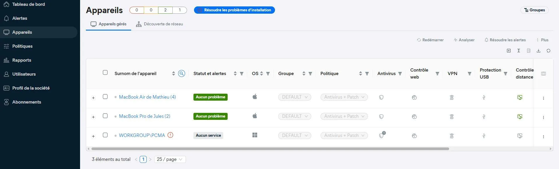 Avast Essential Security — Captures d'écran 2