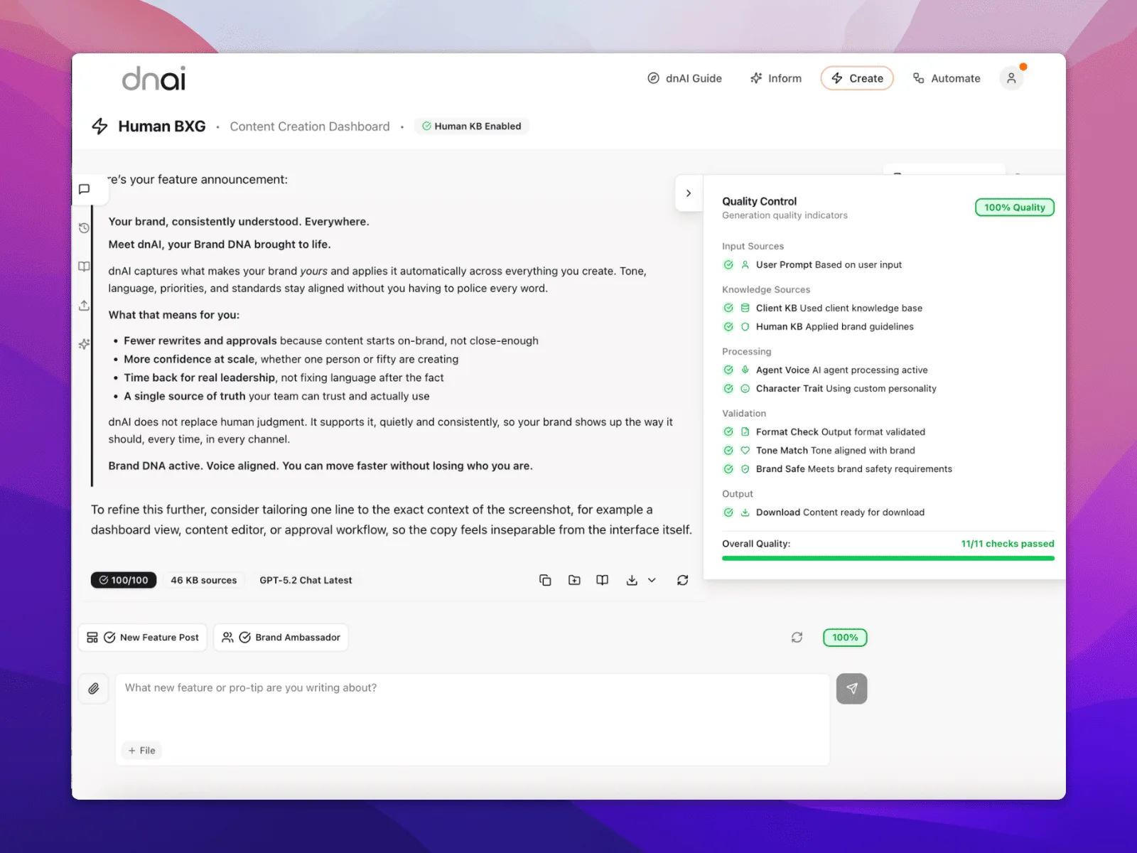 dnAI — Screenshots 1