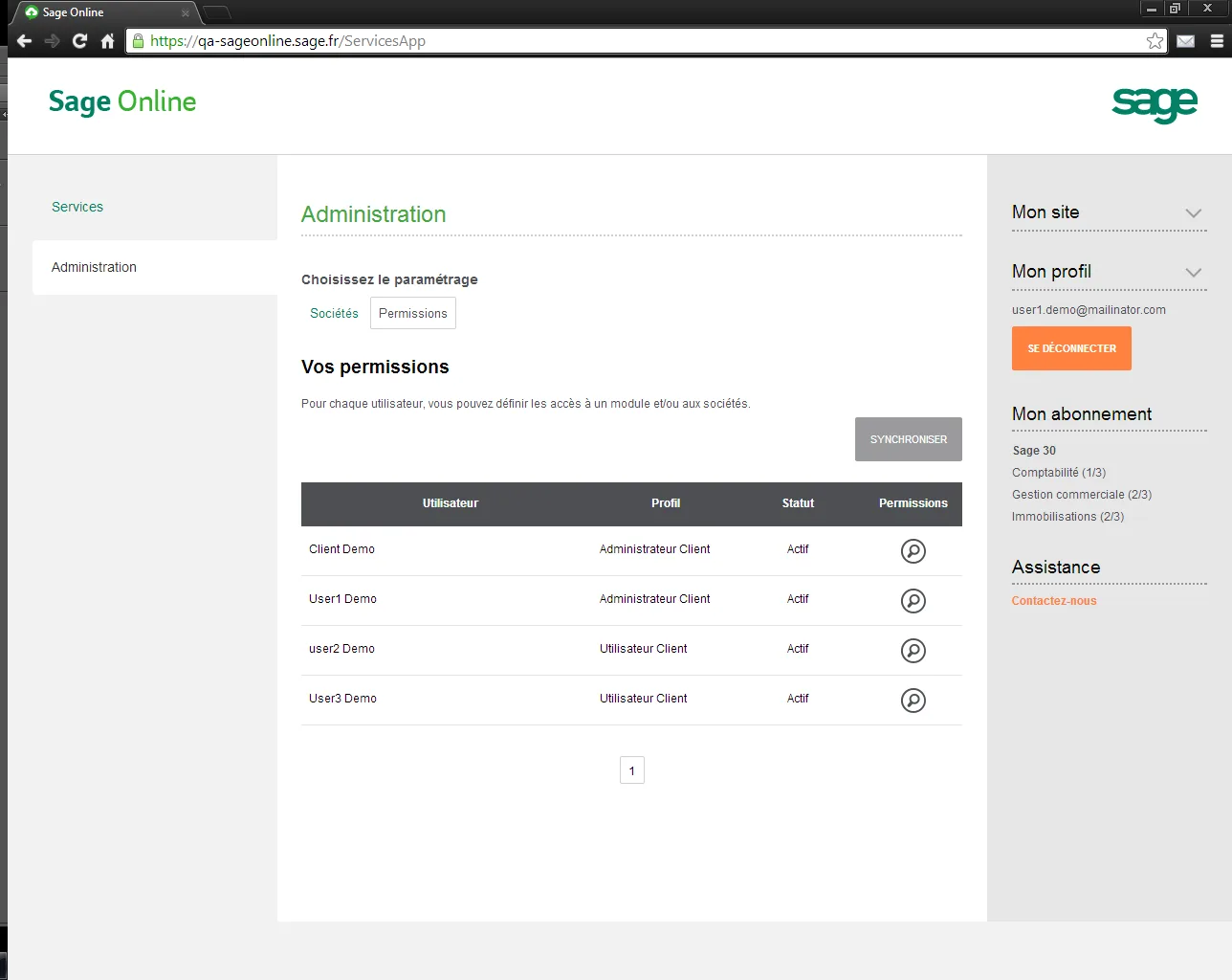Sage 100cloud Gestion Co — Screenshots 1