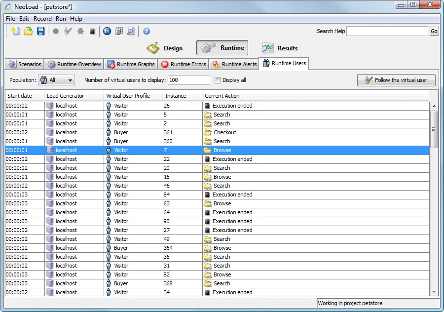 NeoLoad — Screenshots 4