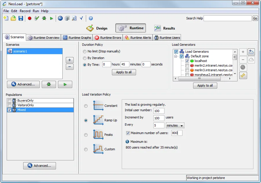 NeoLoad — Screenshots 5