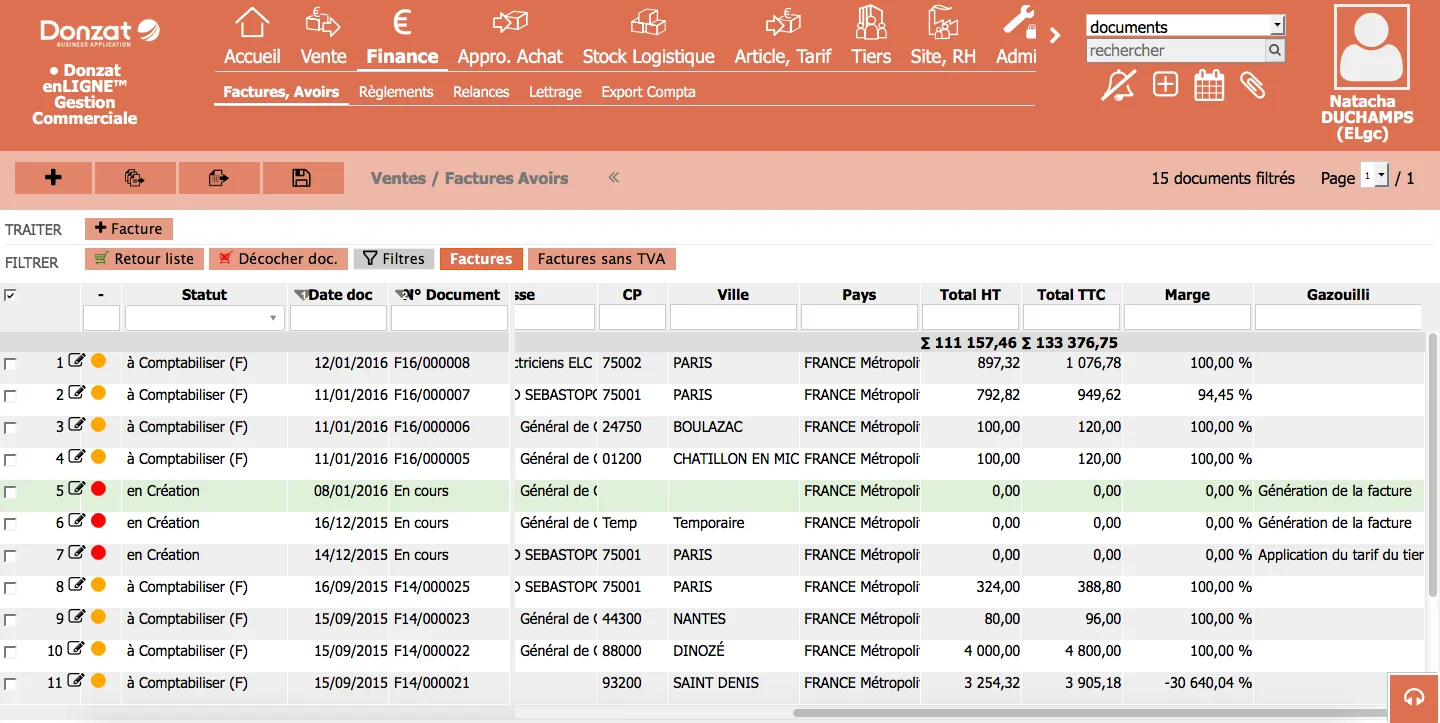 Donzat Gestion Commerciale — Screenshots 3