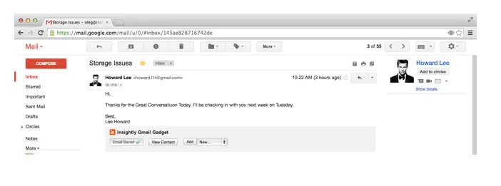 Insightly — Screenshots 2