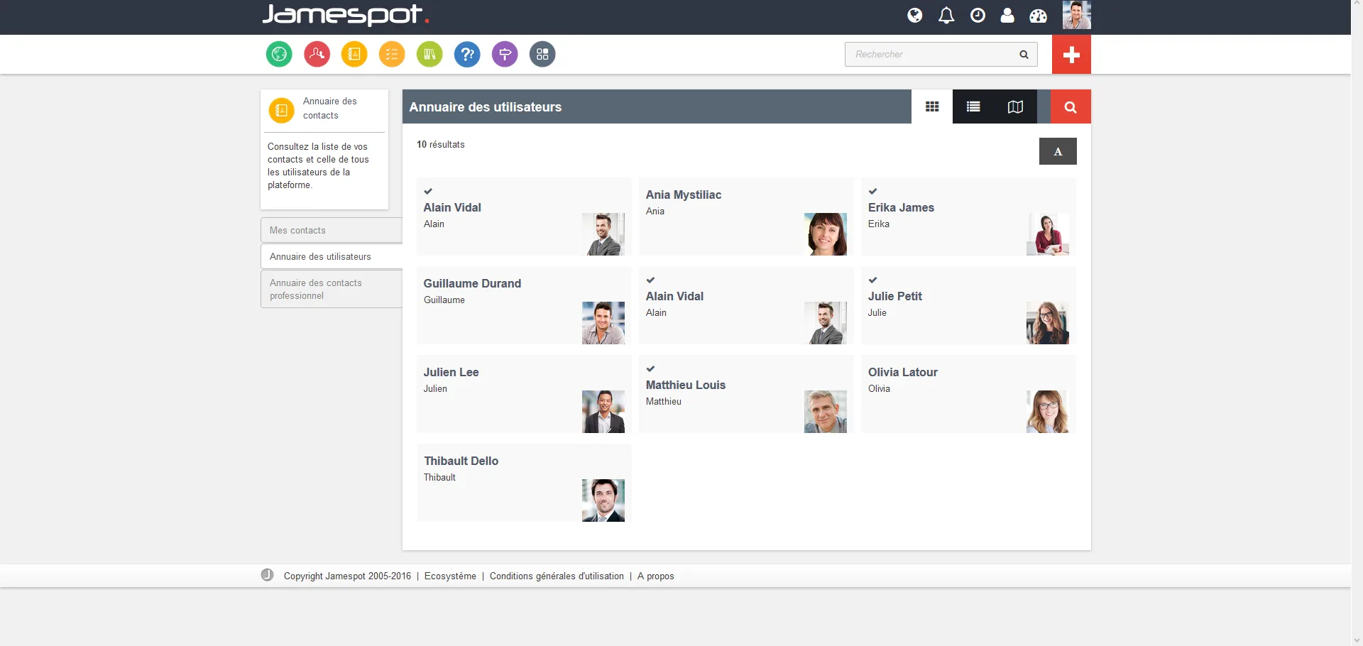 Jamespot Associations — Screenshots 4