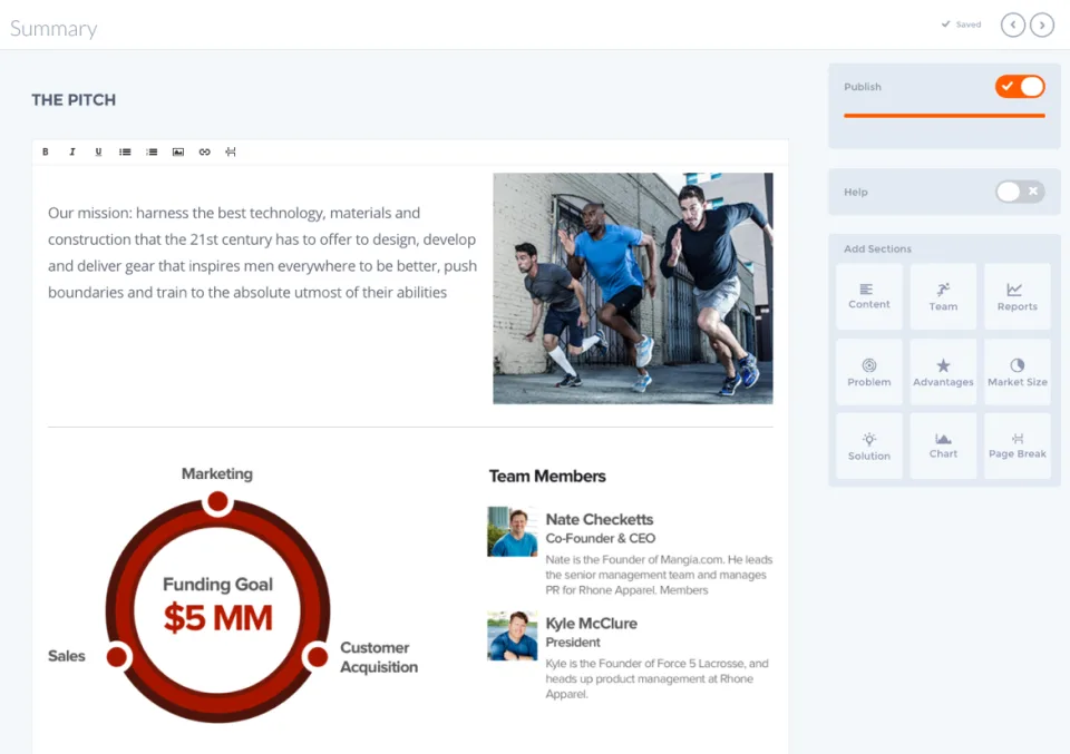 Bizplan — Screenshots 1