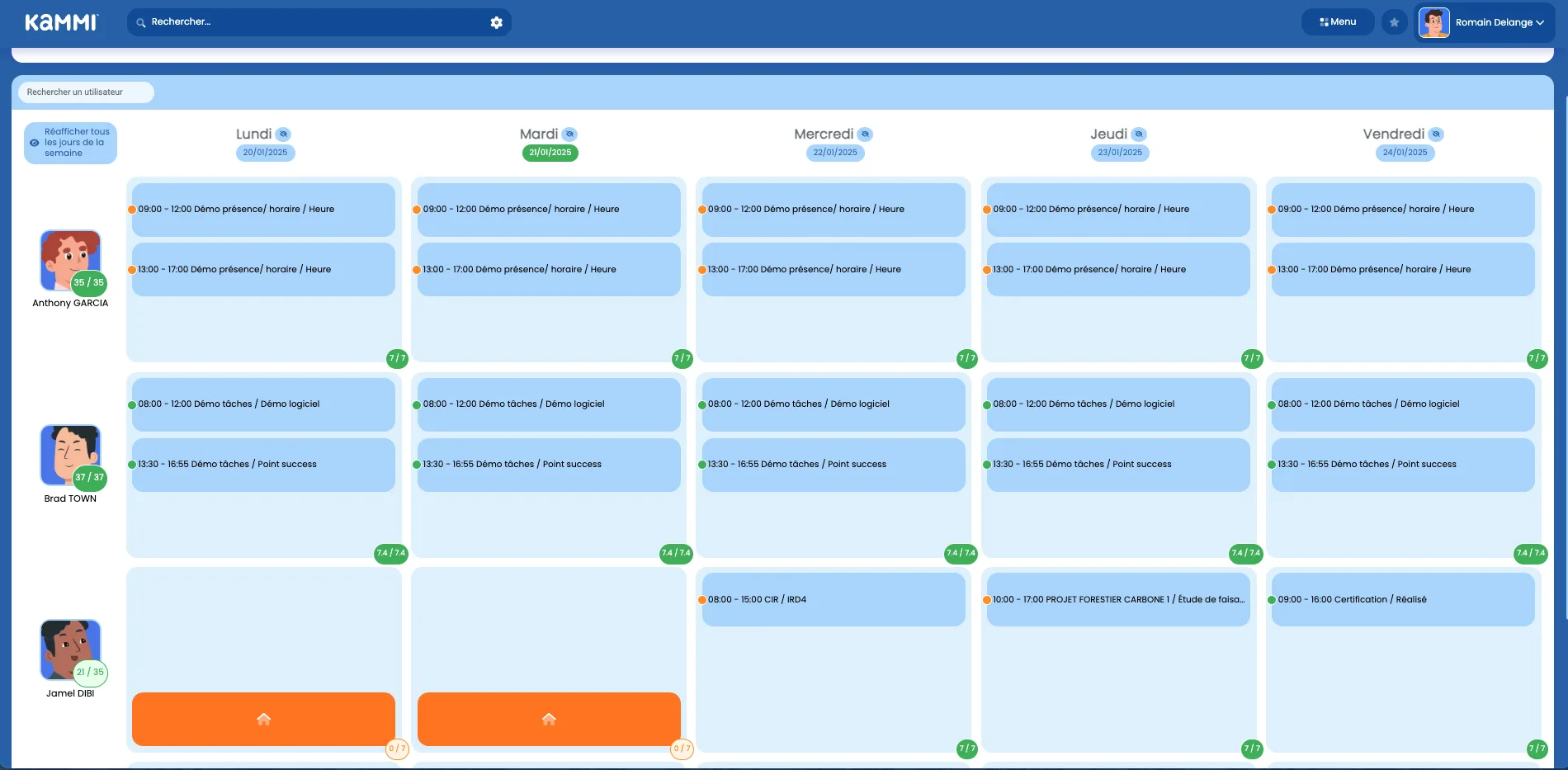 KAMMI Logiciel RH — Screenshots 3