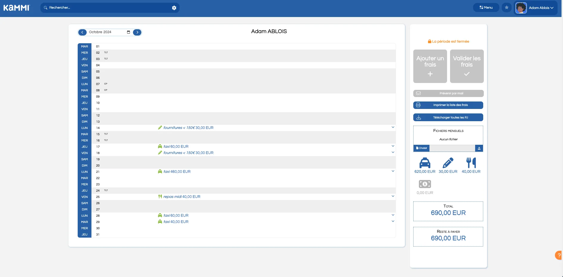 KAMMI Logiciel RH — Screenshots 6