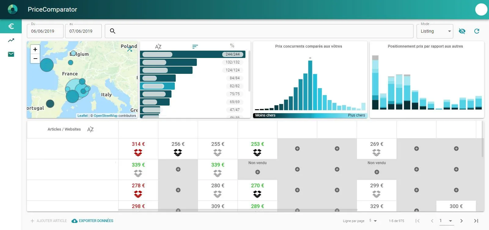 PriceComparator — Screenshots 1