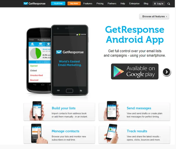 GetResponse — Screenshots 8