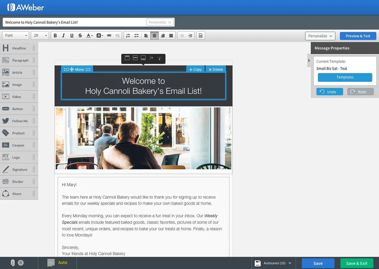 AWeber — Screenshots 1