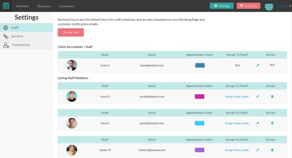 Bookafy Online Scheduling — Screenshots 3