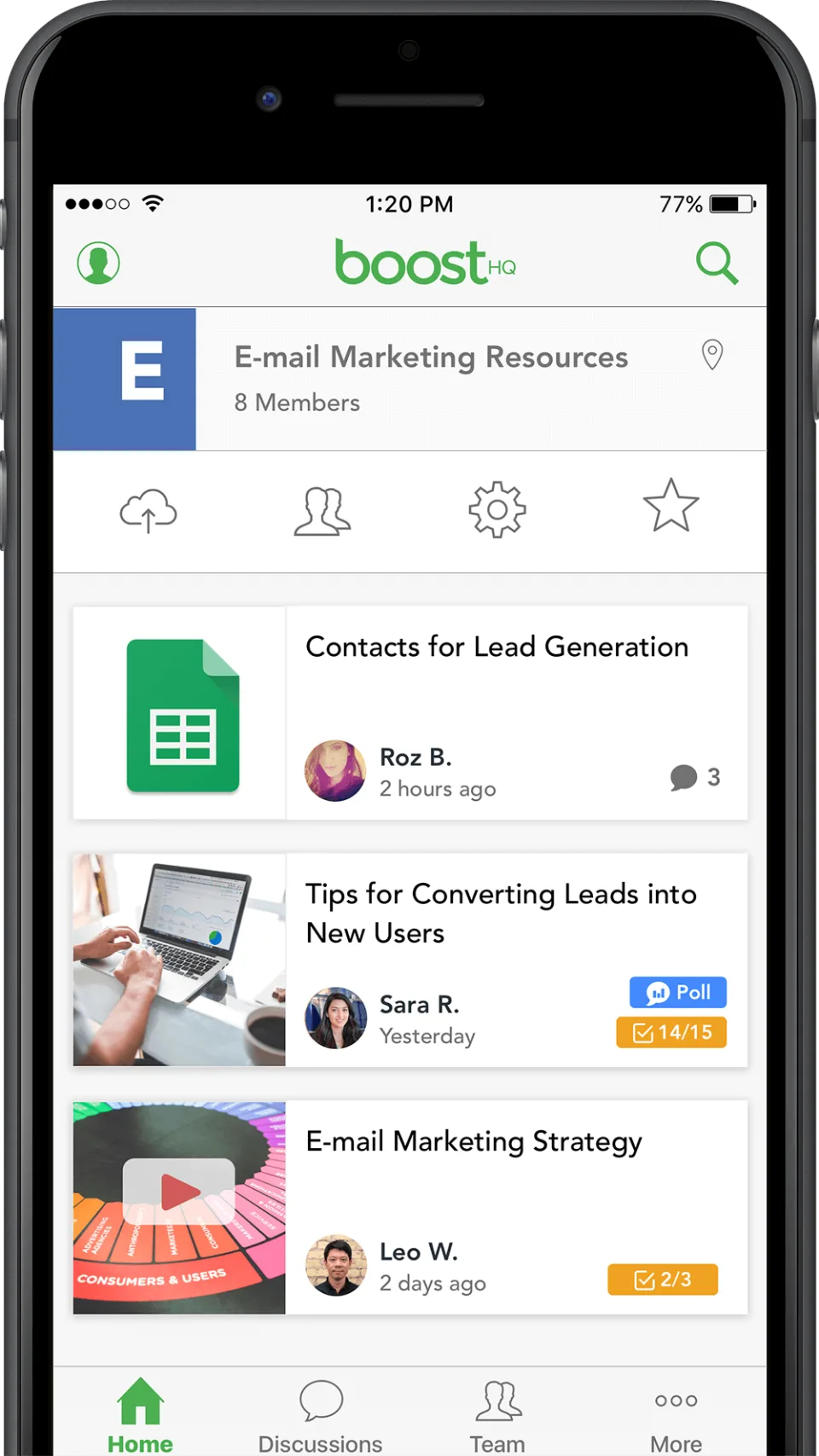BoostHQ — Screenshots 2