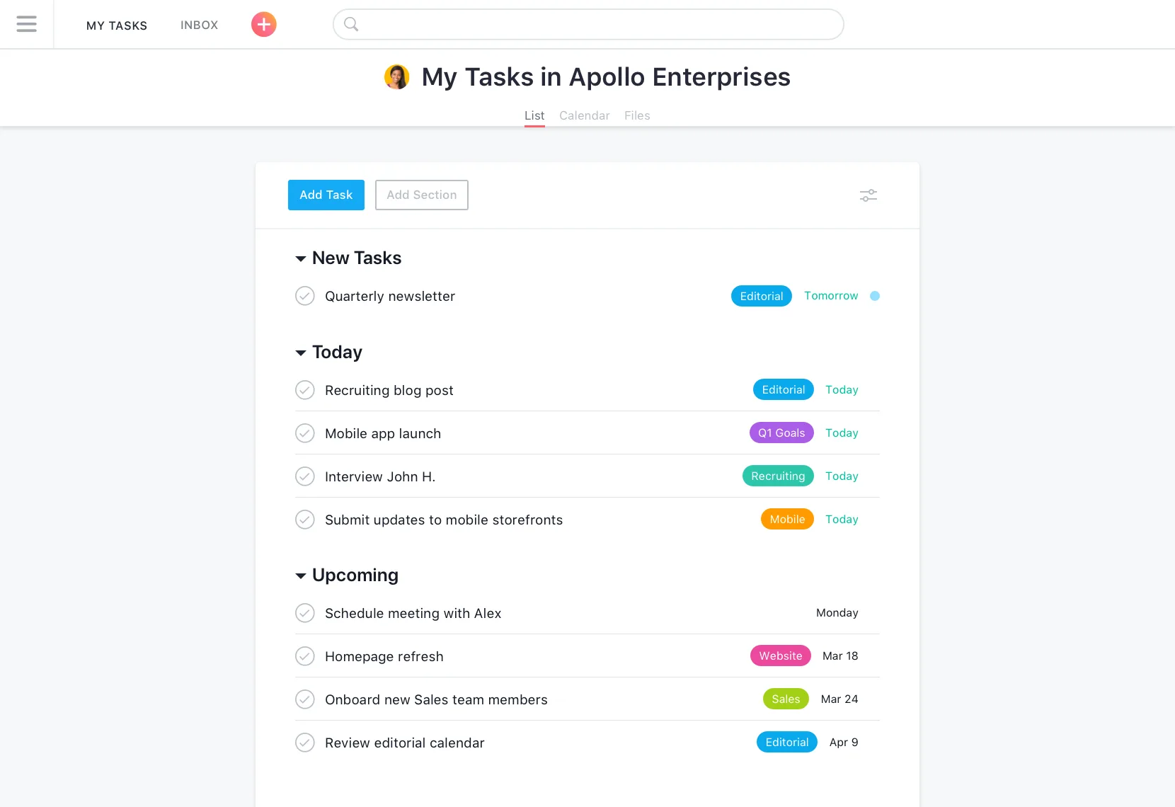 Asana — Screenshots 7