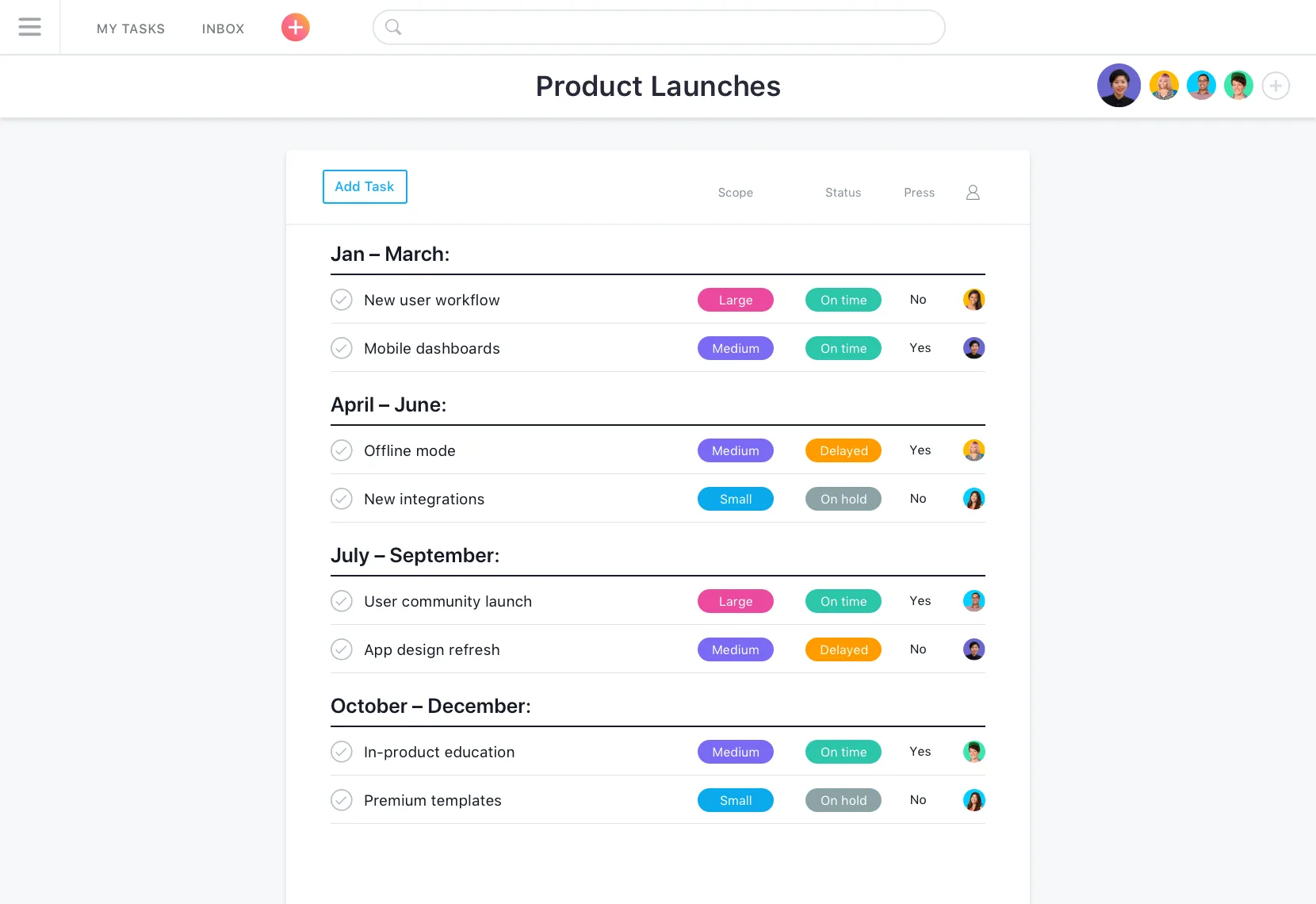 Asana — Screenshots 13