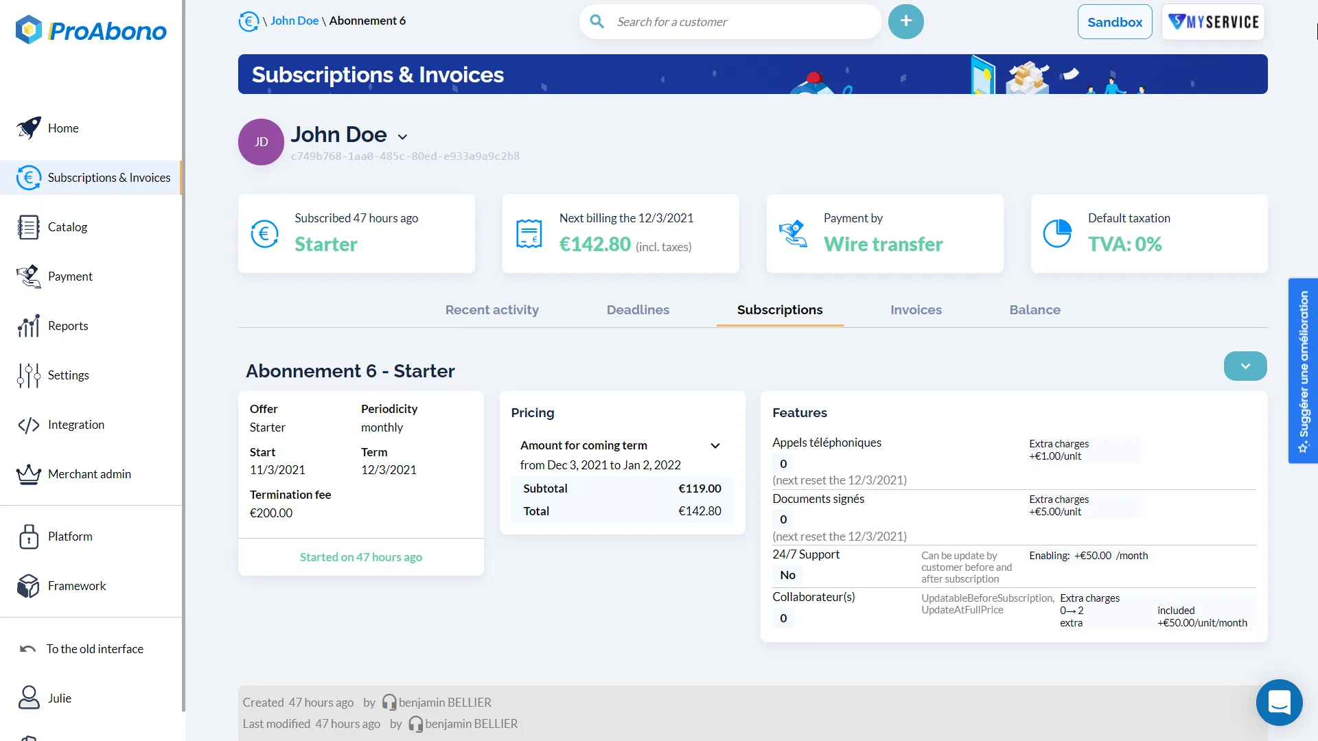 ProAbono — Screenshots 3