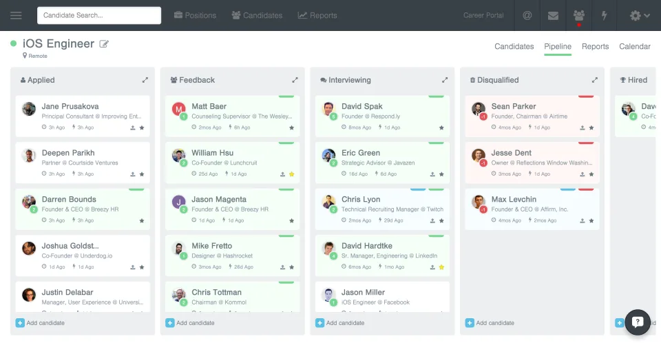Breezy HR — Screenshots 1