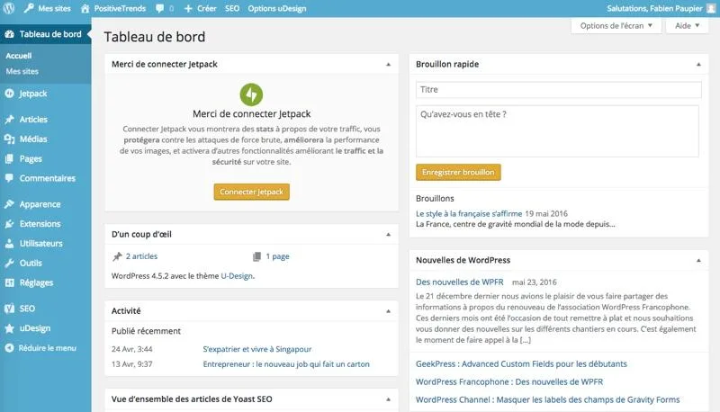 WordPress — Screenshots 1