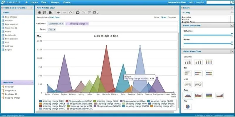 Jaspersoft — Screenshots 5