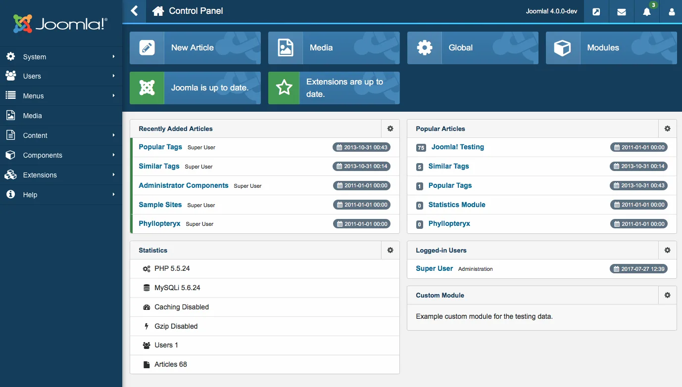 Joomla! — The CMS for all professional websites