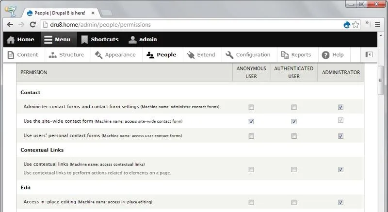 Drupal — Screenshots 1