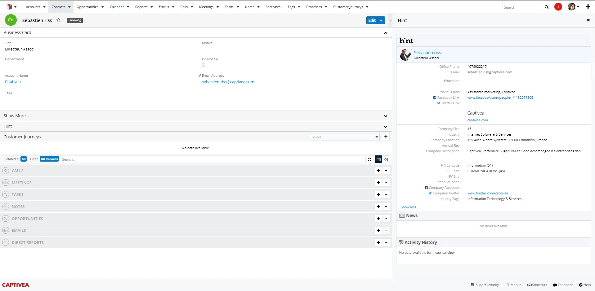 SugarCRM — Screenshots 5