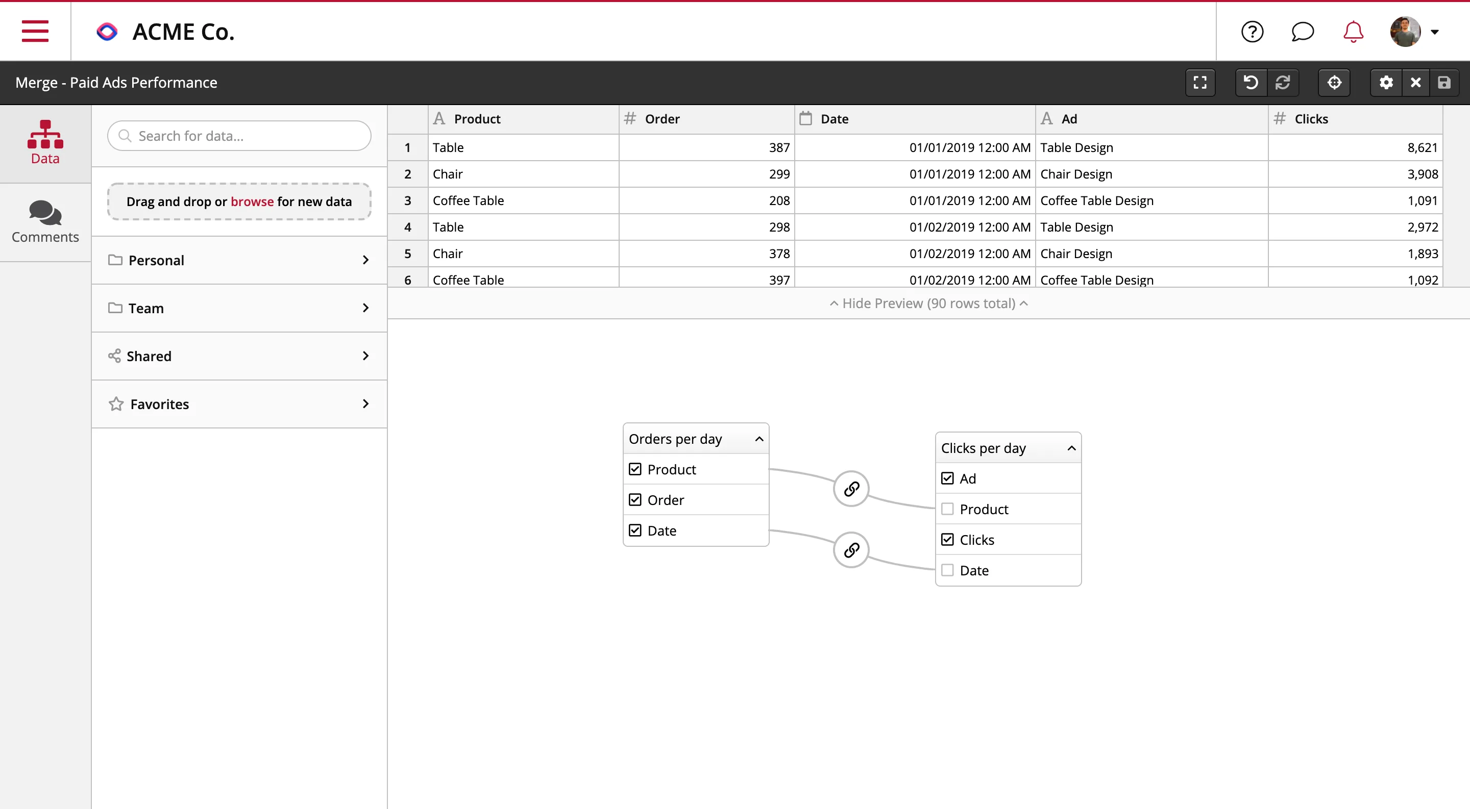 ClicData — Screenshots 3