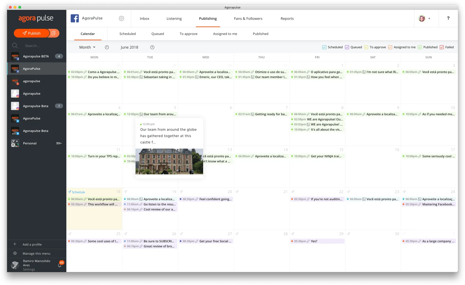 Agorapulse — Screenshots 3