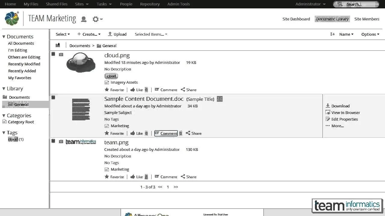 Alfresco One — Streamline Content Management and Collaboration