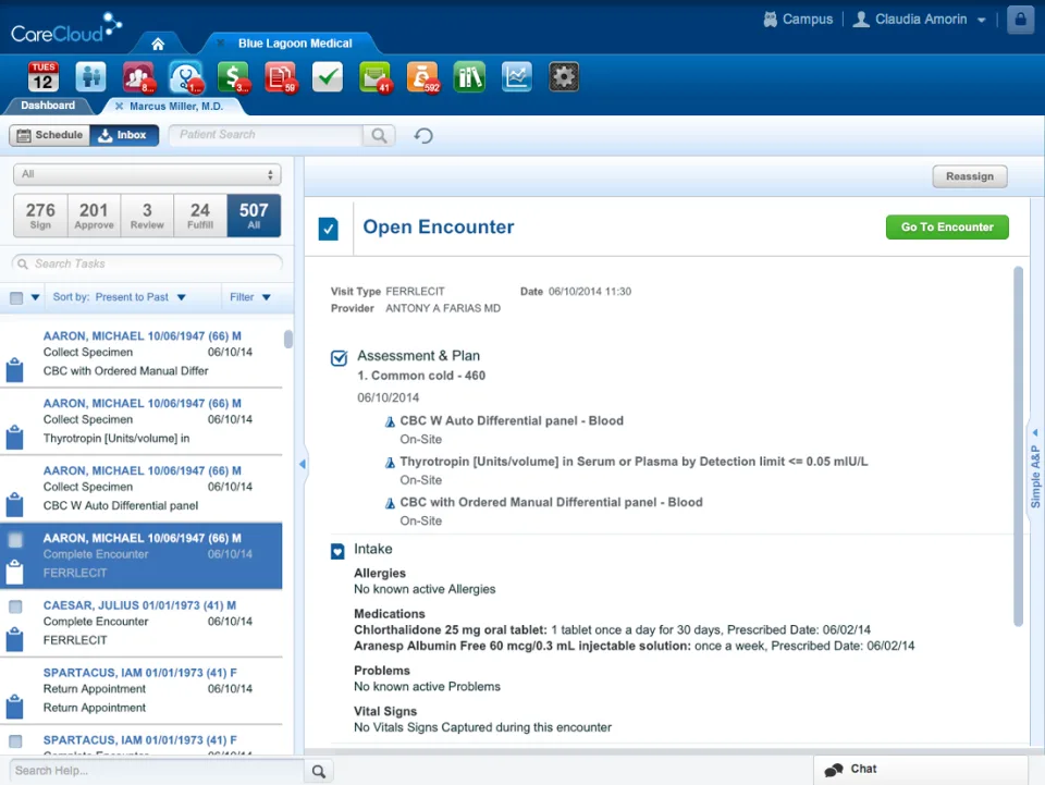 CareCloud — Screenshots 1