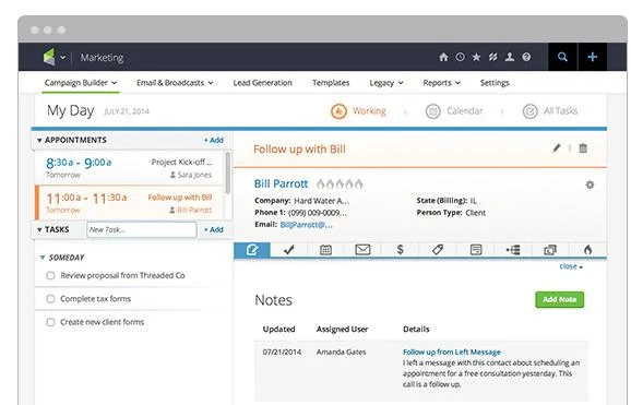 Infusionsoft — Screenshots 1