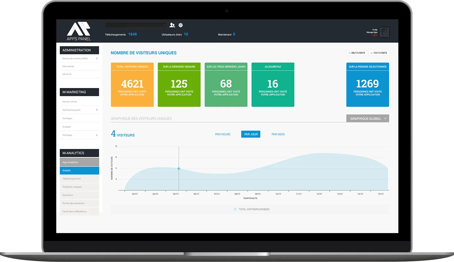 Mobile Backend Suite — Screenshots 2