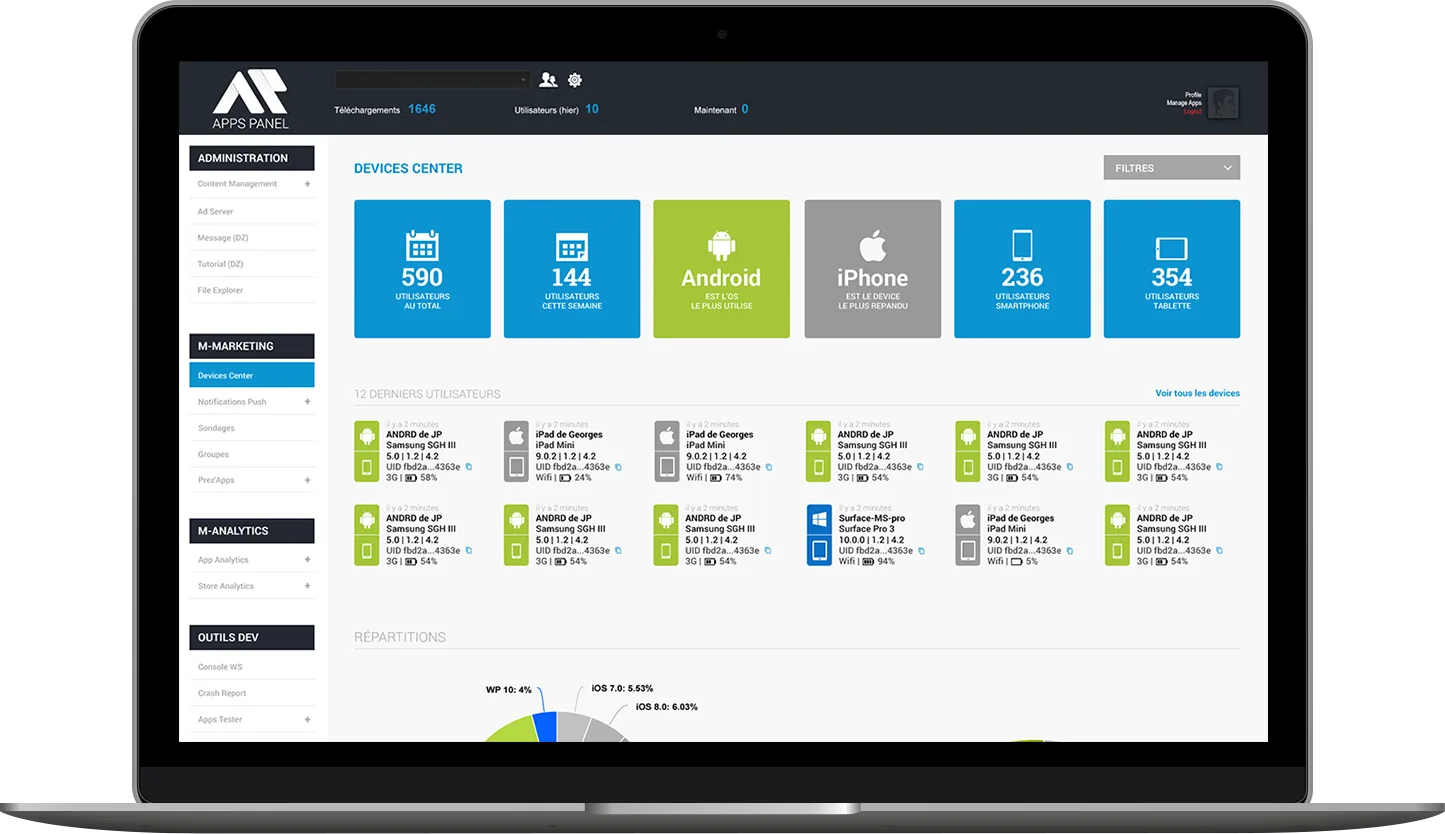 Mobile Backend Suite — Screenshots 3
