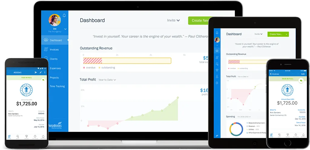 FreshBooks — All-In-One Small Business Invoicing and Accounting Solution