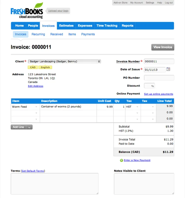 FreshBooks — Screenshots 4