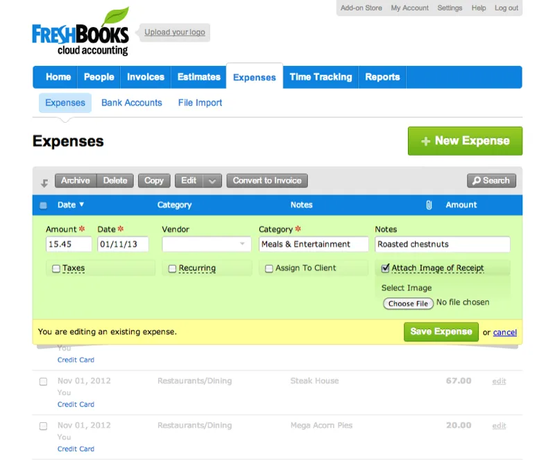 FreshBooks — Screenshots 5