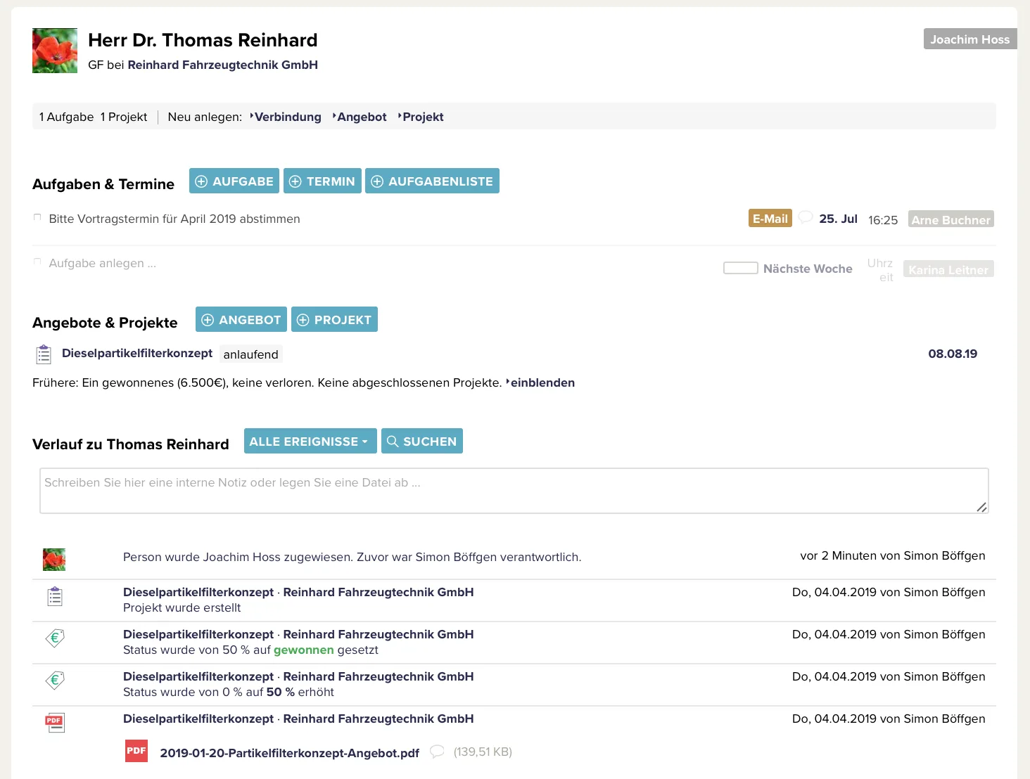 CentralStationCRM — Screenshots 3