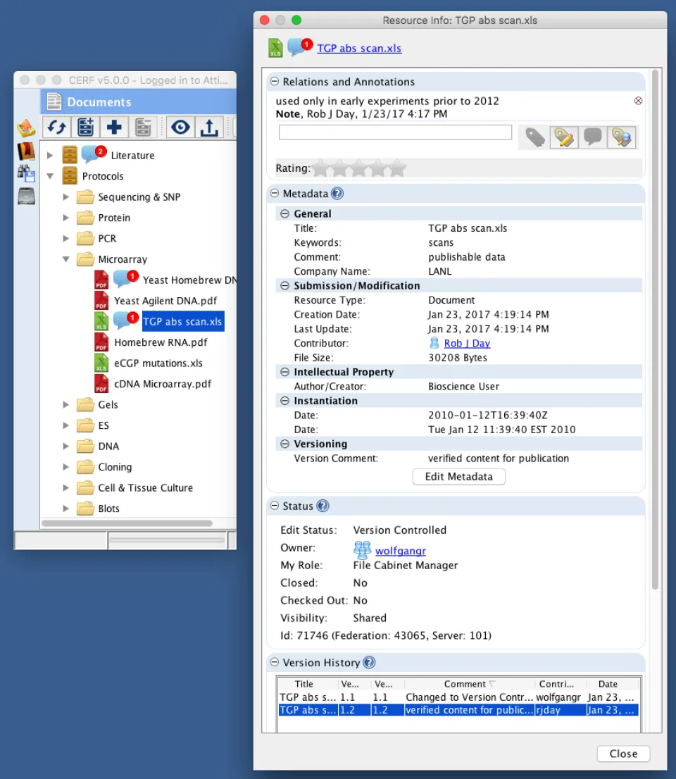 CERF — Screenshots 3