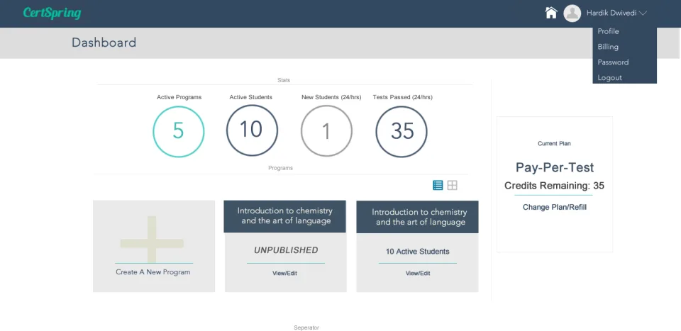 Certspring — Screenshots 1