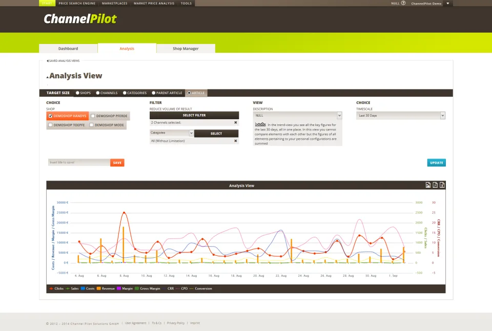 ChannelPilot — Screenshots 2