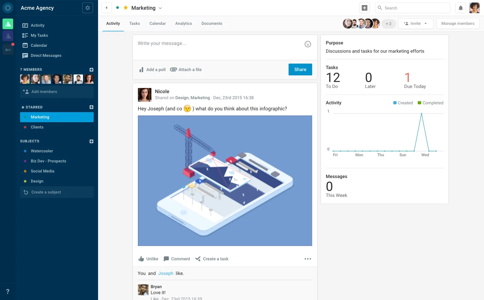 Azendoo — Screenshots 1