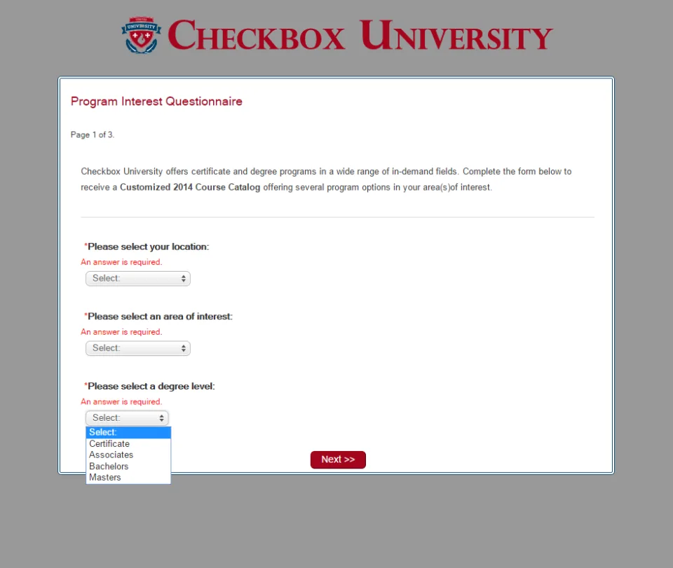 Checkbox Survey — Screenshots 2