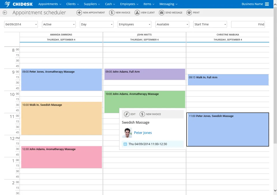 CHIDESK — Screenshots 1