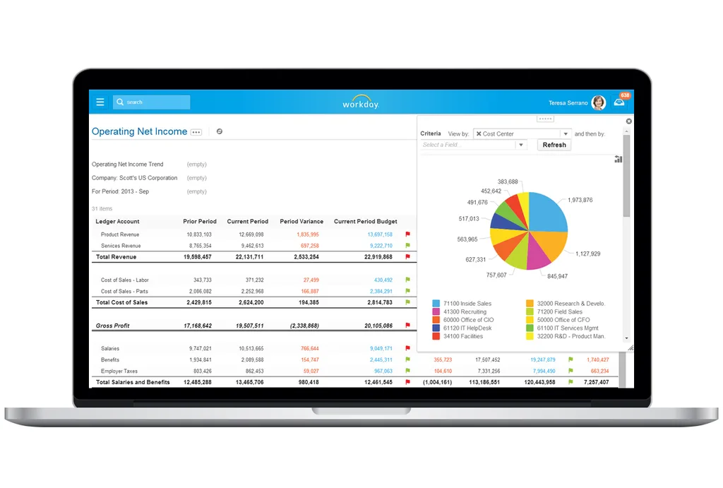 Workday Financial Management — Screenshots 2